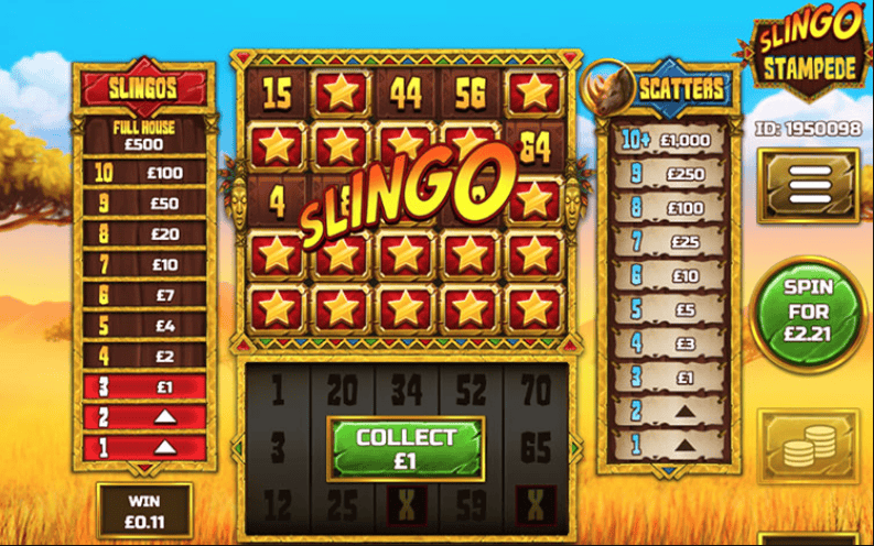 Slingo Games Casino