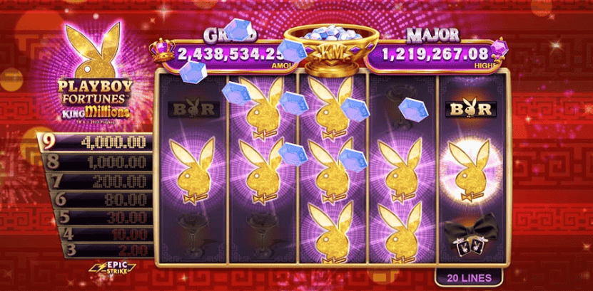 Playboy Fortunes King Millions